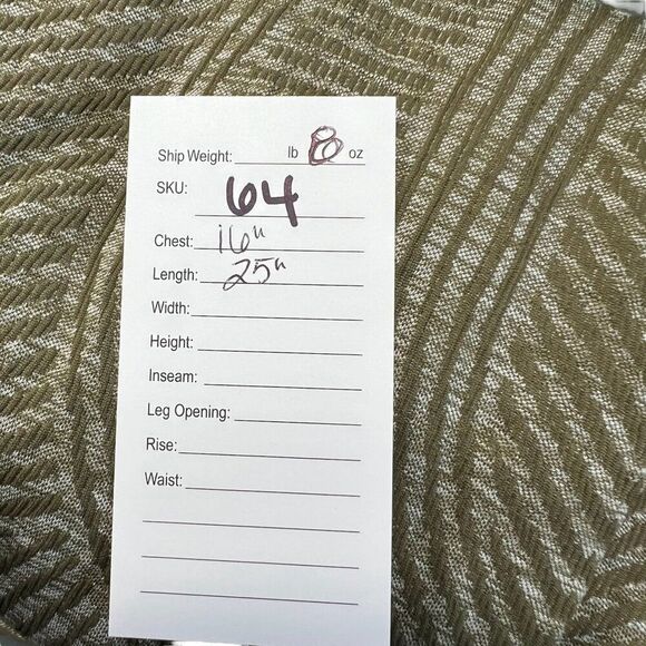 Lululemon Women's Restless Pullover Heathered Military Green Size 4 - Picture 7 of 7